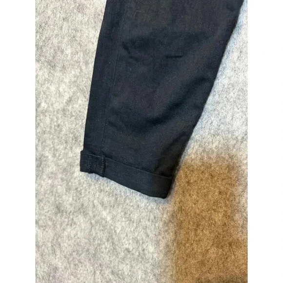 Hudson Jeans Harkin Crop Super Skinny Cuff Denim Black Wash Stretch 28 - Picture 3 of 9